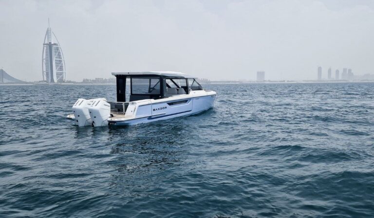 Saxdor Yachts Proudly Delivers Saxdor 400 GTO to His Highness Sheikh Hamdan bin Mohammed bin Rashid Al Maktoum, Crown Prince of Dubai  