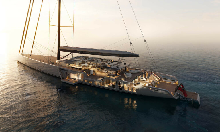 SKY — THE WORLD’S TALLEST SLOOP IS READY TO BUILD – An 81-metre vision of power, poetry, and engineering excellence!