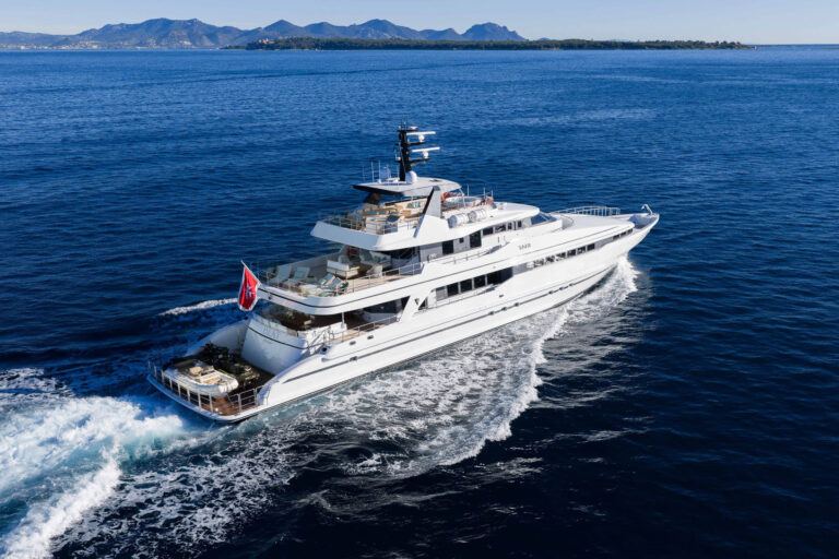 Latin American Soul: M/Y TAHI Now Available for Charter in the Mediterranean Following a Full Refit