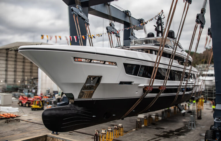 Baglietto Launches Marsa Luna, the Eighth T52 Motor Yacht with Hybrid Propulsion