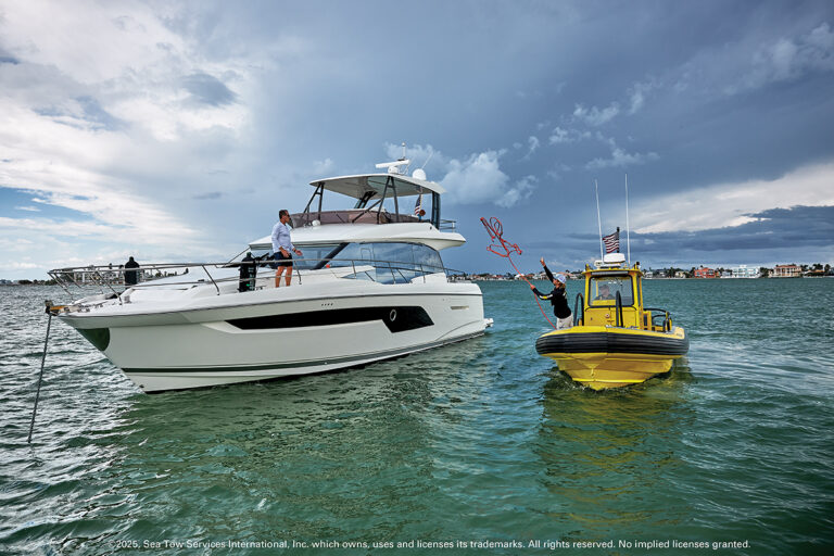 PALM BEACH INTERNATIONAL BOAT SHOW Sea Tow Services highlights 40 years of on-water assistance expertise