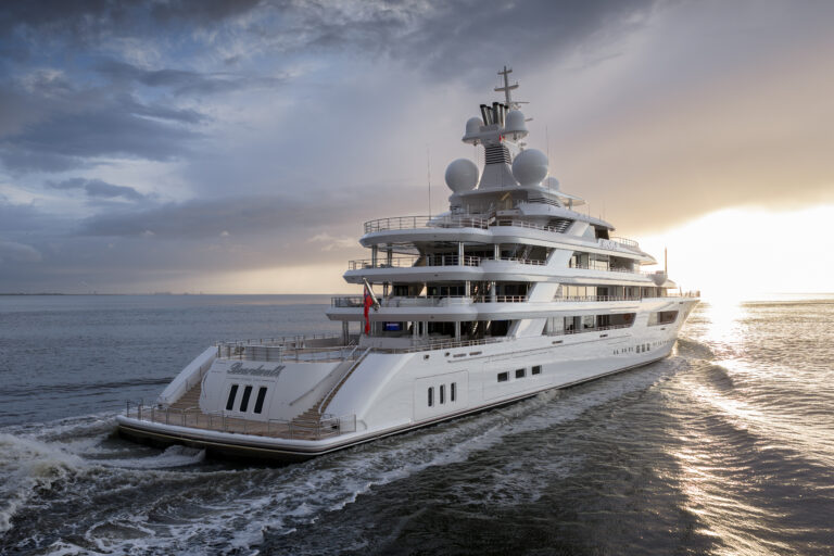 Lürssen delivers 117m BOARDWALK