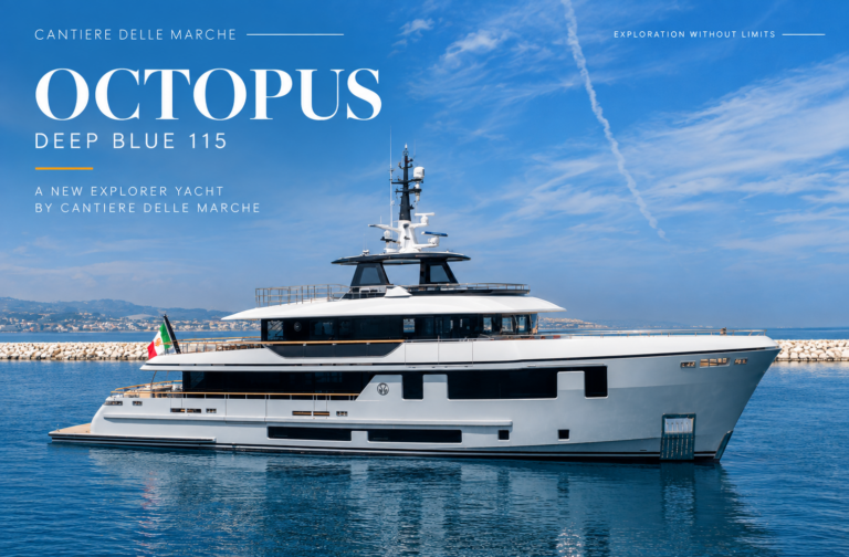 Cantiere delle Marche Launches Deep Blue 115 OCTOPUS